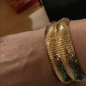 Gold color bracelet
